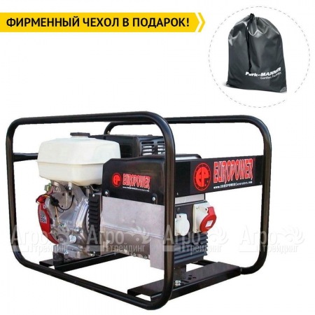Бензогенератор Europower ЕР 5000 T 3X230V для ж/д 3.6 кВт в Саратове