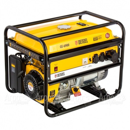 Бензогенератор Denzel GE-6900 5 кВт  в Саратове
