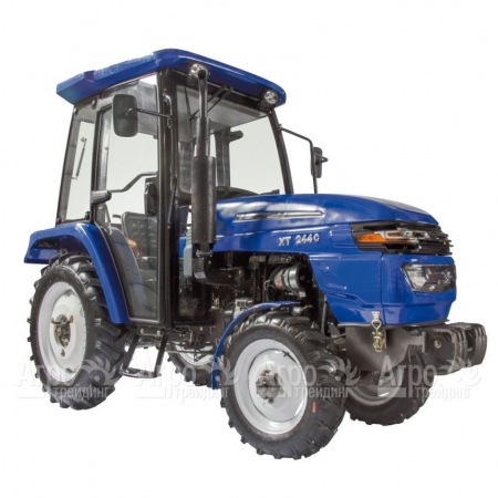 Садовый минитрактор Xingtai Синтай XT-244С с кабиной в Саратове