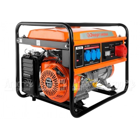 Бензогенератор Энергомаш ЭГ-87603 5.5 кВт в Саратове