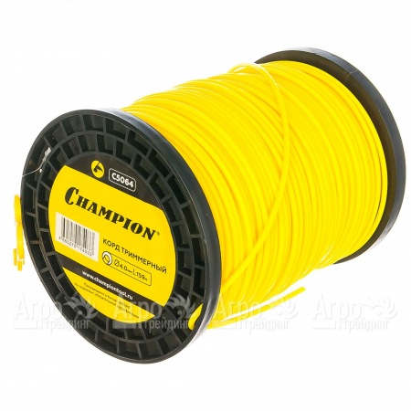 Корд триммерный Champion Round 4.0мм, 159м (круглый)+нож  в Саратове