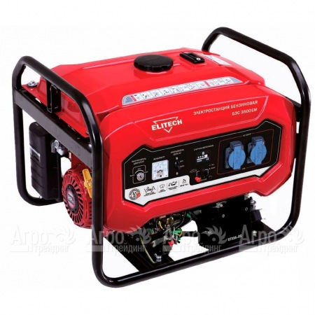 Бензогенератор Elitech БЭС 3500 ЕМ 2.8 кВт в Саратове