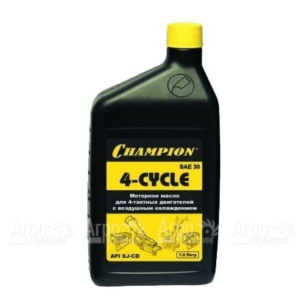 Масло минеральное Champion SAE30 1 л для 4-х тактных двигателей в Саратове