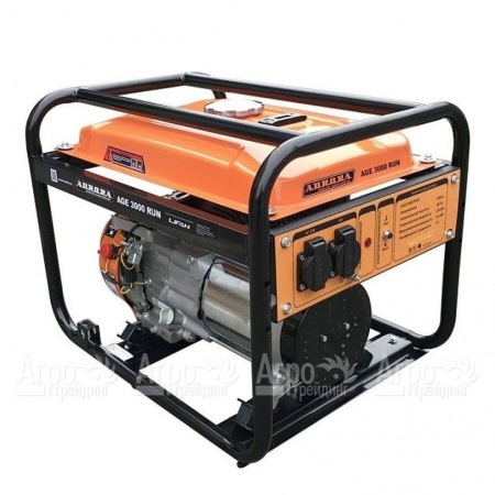 Бензогенератор Aurora AGE 3000 RUN 2.8 кВт увеличенный бак 9 л в Саратове