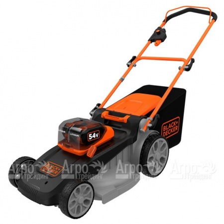 Газонокосилка аккумуляторная Black+Decker CLM5448PC2-QW в Саратове