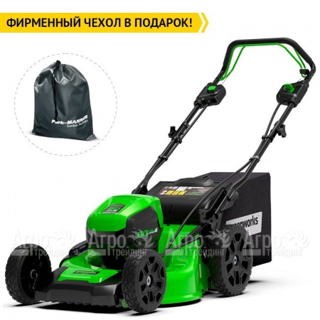 Газонокосилка аккумуляторная GreenWorks GD60LM46SP (без батареи и зарядного устройства) в Саратове