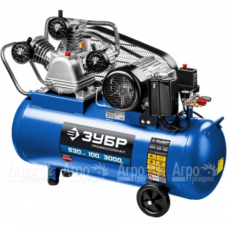 Компрессор ременной Зубр КПМ-530-100 в Саратове