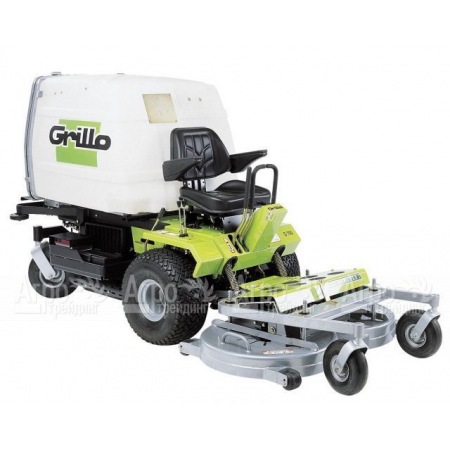 Райдер Grillo BeeFly FD 300 B&S Vanguard с фронтальным режущим механизмом и встроенным травосборником в Саратове