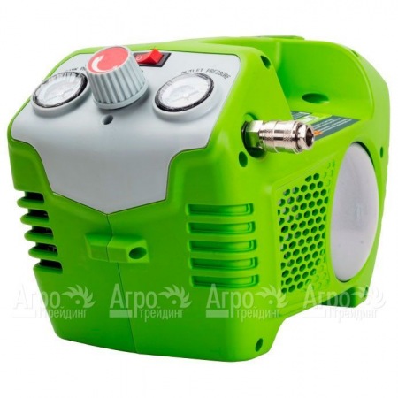 Компрессор воздушный безмасляный GreenWorks G40AC (без аккумулятора и зарядного устройства) в Саратове