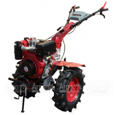 Мотоблок AgroStar AS 1100 BE-M с двигателем AgroMotor 186 F 9 л.с. (фрезы в комплекте) в Саратове