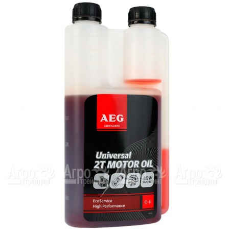 Масло минеральное Universal AEG 2T Motor Motor Oil API TC 1 л для 2-х тактных двигателей в Саратове