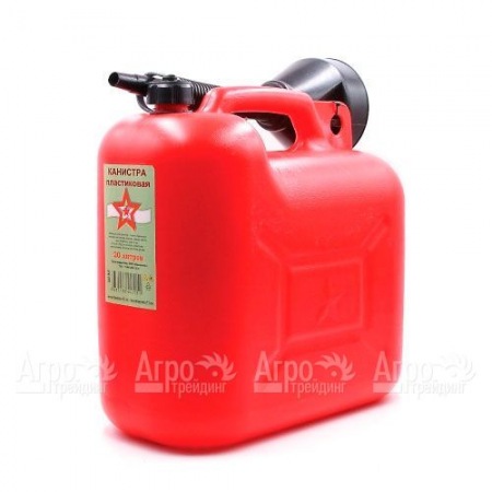 Канистра пластиковая Звезда 20 л со сборной воронкой в Саратове