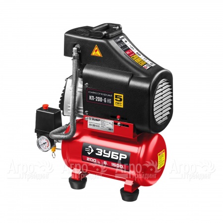 Компрессор воздушный безмасляный Зубр КП-200-6 Н6 в Саратове