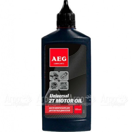 Масло AEG Semi Synthetic 2T Motor Oil API TC п/с 100 мл для 2-х тактных двигателей в Саратове