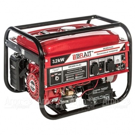 Бензогенератор Brait BR3800-CU 2.9 кВт в Саратове