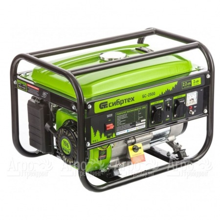 Бензогенератор Сибртех БС-2500 2 кВт в Саратове