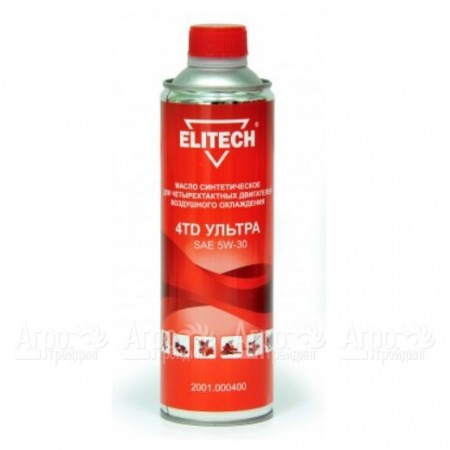 Масло моторное Elitech 2001.000400 SAE 5W-30 0.6 л для 4-х тактных двигателей  в Саратове