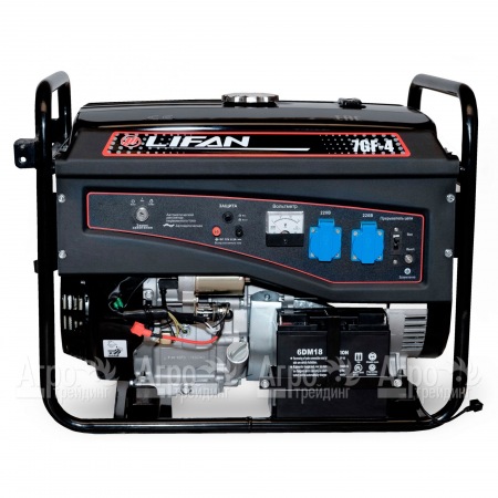 Бензогенератор Lifan 7 GF-4 7 кВт в Саратове