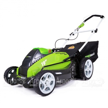 Газонокосилка аккумуляторная GreenWorks G-Max G40LM45 40V 45 см (без батареи и зарядного устройства) в Саратове