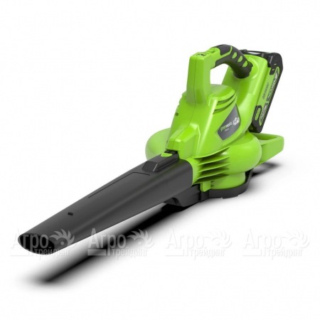 Воздуходувка аккумуляторная GreenWorks G-Max GD40BV 40V 280 км/ч (без батареи и зарядного устройства)  в Саратове