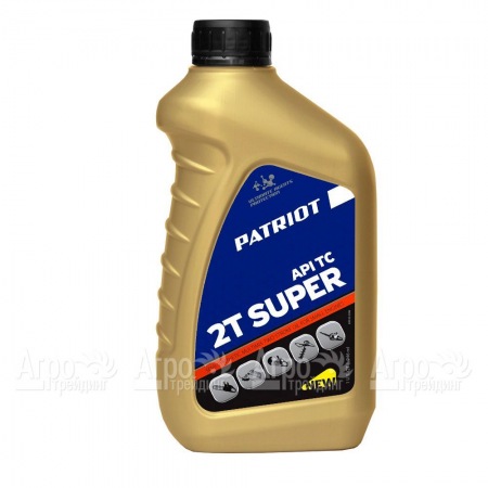 Масло полусинтетическое Patriot Super Active API TC 0.946 л для 2-х тактных двигателей  в Саратове