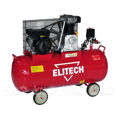 Компрессор ременной масляный Elitech КПР 100/450/2.2  в Саратове