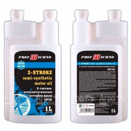 Масло полусинтетическое с дозатором Profftechno 1 л для 2-х тактных двигателей в Саратове