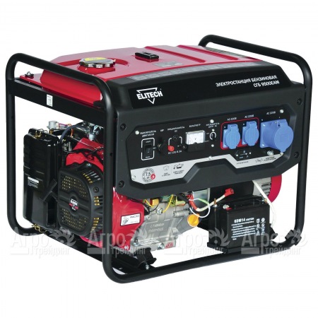 Бензин-газовый генератор Elitech СГГ 9500ЕМ 7 кВт в Саратове