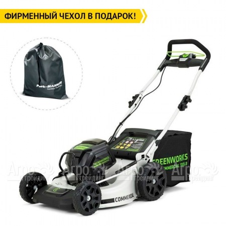 Газонокосилка аккумуляторная GreenWorks GC82LM51SP2 (без аккумулятора и зарядного устройства) в Саратове