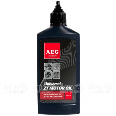 Масло минеральное AEG Universal 2T Motor Oil API TC 100 мл для 2-х тактных двигателей в Саратове