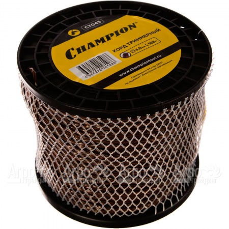 Корд триммерный Champion Magic 3.0мм, 168м (витой квадрат)+нож  в Саратове