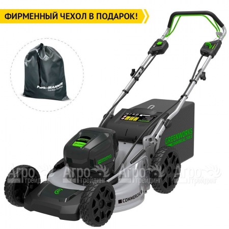 Газонокосилка аккумуляторная GreenWorks GC82LM46SPK5 в Саратове