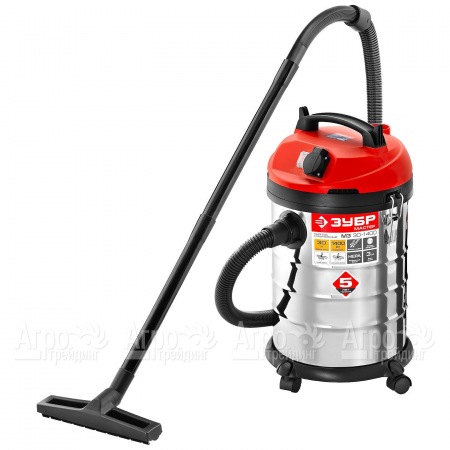 Строительный пылесос Зубр ПУ-30-1400 М3 в Саратове