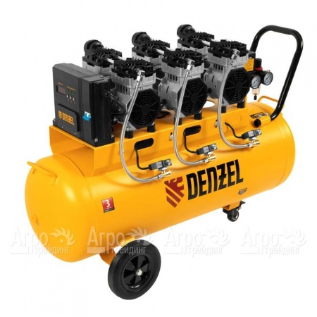 Компрессор безмасляный малошумный Denzel DLS 2250/100 в Саратове
