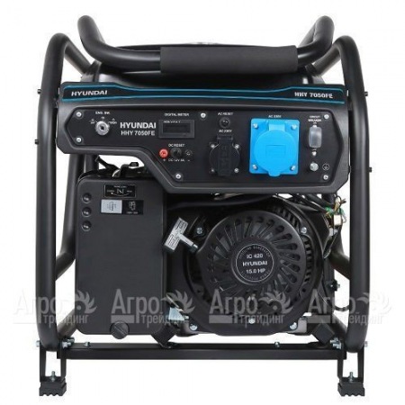 Бензогенератор Hyundai HHY7050FE 5 кВт в Саратове