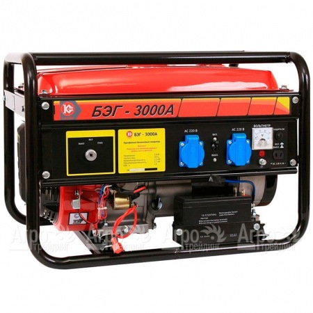 Бензогенератор Калибр БЭГ-3000А 2.5 кВт в Саратове