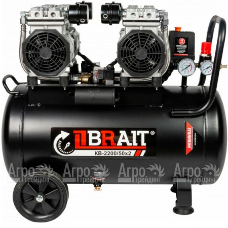 Компрессор безмаслянный Brait КB-2600/50Х2 в Саратове
