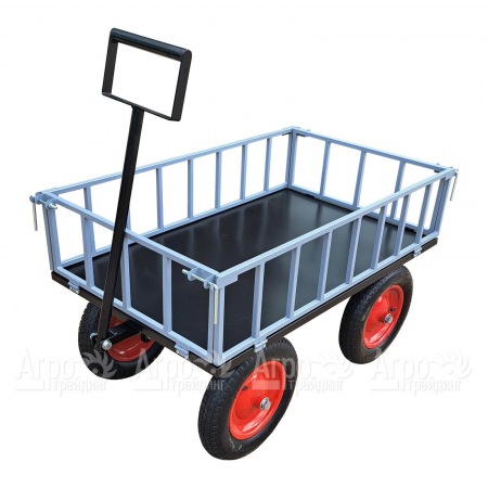 Тележка Sadovodcart четырехколесная с откидными бортами  в Саратове