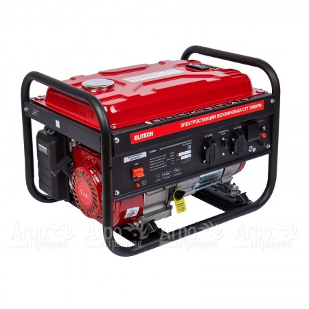 Бензин-газовый генератор Elitech СГГ 3500РМ 2.8 кВт в Саратове