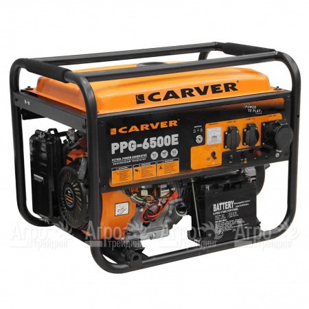 Бензогенератор Carver PPG-6500E 5 кВт в Саратове