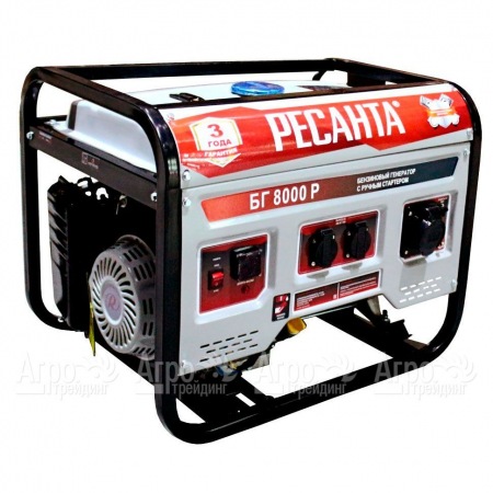Бензогенератор Ресанта БГ 8000 Р 6.5 кВт в Саратове