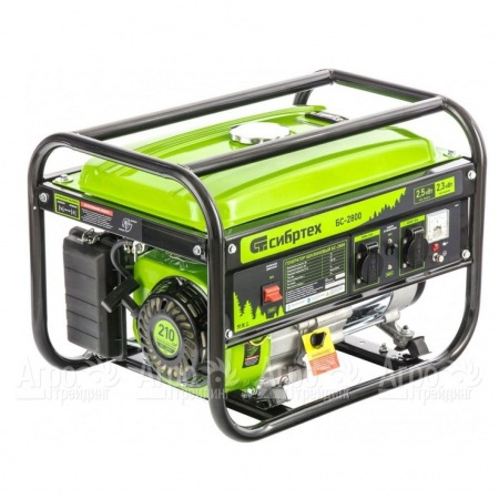 Бензогенератор Сибртех БС-2800 2.3 кВт в Саратове