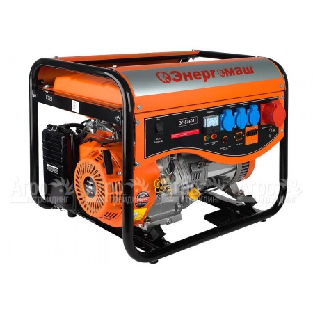 Бензогенератор Энергомаш ЭГ-876031 6 кВт в Саратове