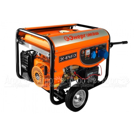 Бензогенератор Энергомаш ЭГ-87651Э 6 кВт в Саратове
