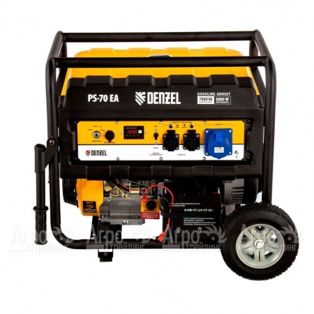 Бензогенератор Denzel PS-70 EA 6 кВт в Саратове