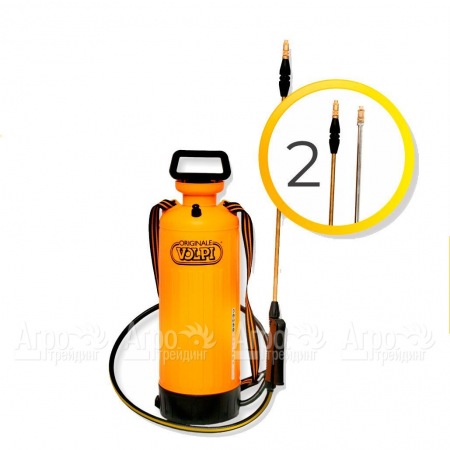 Помповый телескопический опрыскиватель Volpi Garden Telescopic 8l  в Саратове