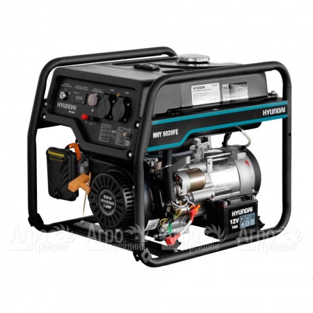 Бензогенератор Hyundai HHY 5020FE 4 кВт в Саратове