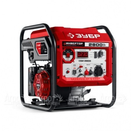 Бензиновый генератор инверторный Зубр СБИ-2800 2.5 кВт в Саратове