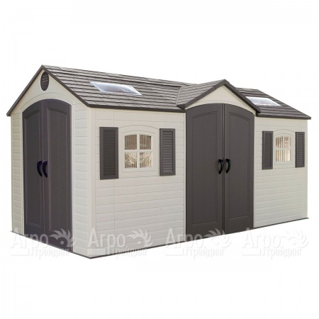Пластиковый сарай LifeTime 15х8 DD  в Саратове
