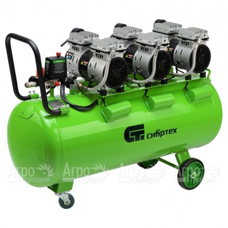 Компрессор безмасляный малошумный Сибртех МБ 2250/100 в Саратове
